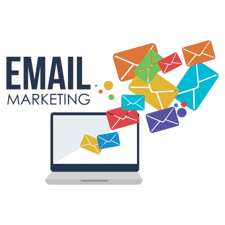 Email marketing services poster.