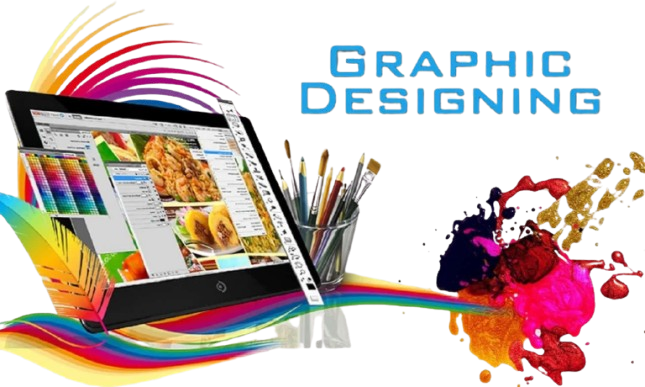 Graphic Designing Services Poster.